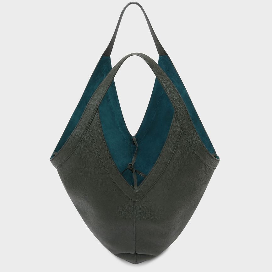 Women's Mansur Gavriel Soft M Hobo Bag Dark Green | AU 4617WE